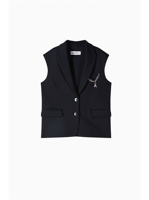 Gilet nero PATRIZIA PEPE | 7S0284K103